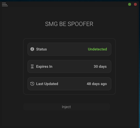 spoofer for EFT and Dayz